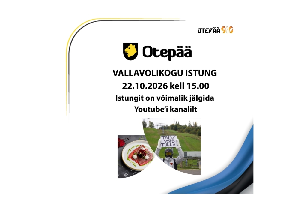 Volikogu istung 22.10.2026