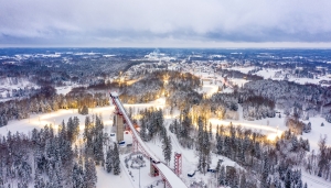 Tehvandi talv_droon Tehvandi Spordikeskus